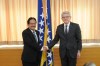 Deputy Speaker of the House of Representatives of the Parliamentary Assembly of BiH Šefik Džaferović spoke with the Minister of Agrarian and Spatial Planning and Head of the State Land Agency of the Republic of Indonesia